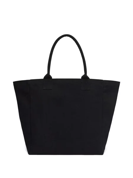 Shopper torbica Isabel Marant s autogramom crna