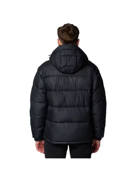 Bunda Columbia Pike Lake II Hooded black černá