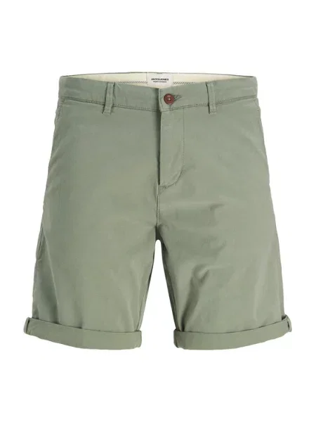 JACK & JONES Chino hlače JPSTMARCO ERIK trst zelena
