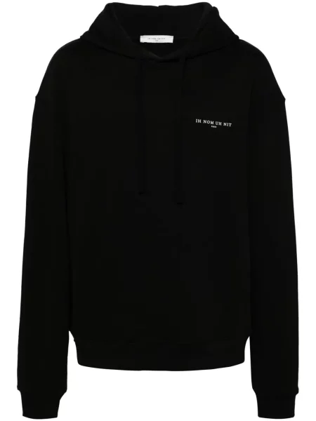 Суичър с качулка Ih Nom Uh Nit с перли черно