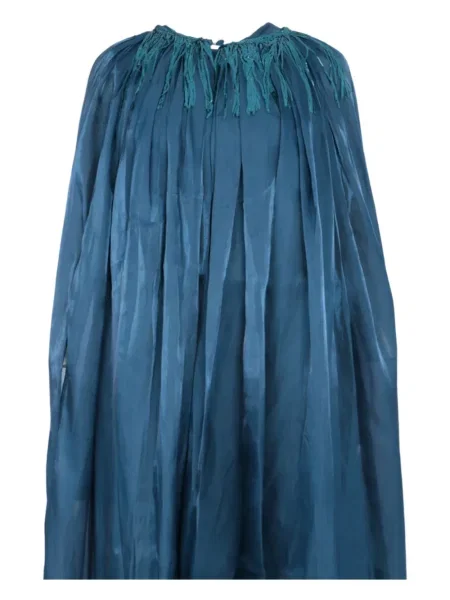Rochie Baruni cu paiete plisată de costum albastru
