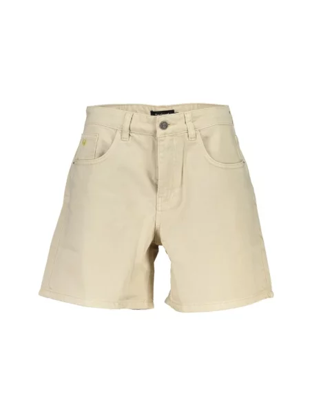 Długie jeansy Desigual beżowe