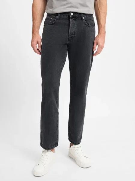 Only&Sons Dżinsy ONSEdge Straight Mężczyźni jednolity czarny
