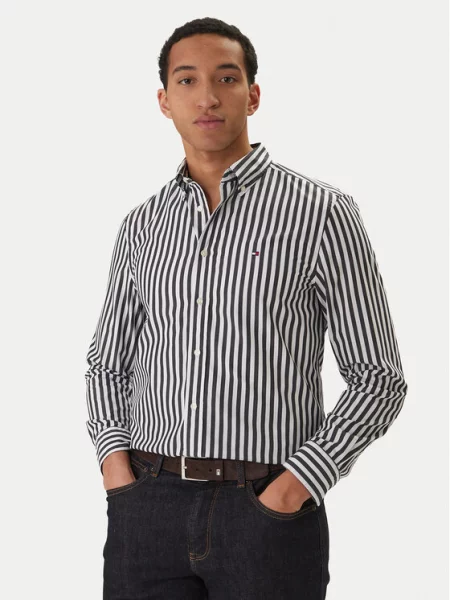 Tommy Hilfiger Srajca črna