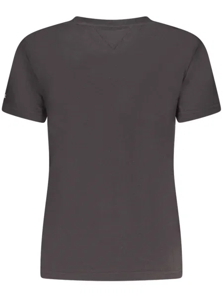 Kratek majica Tommy Hilfiger črna