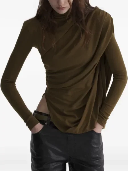 Top Mugler verde