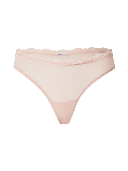 Calvin Klein Underwear Tanga pudră roz