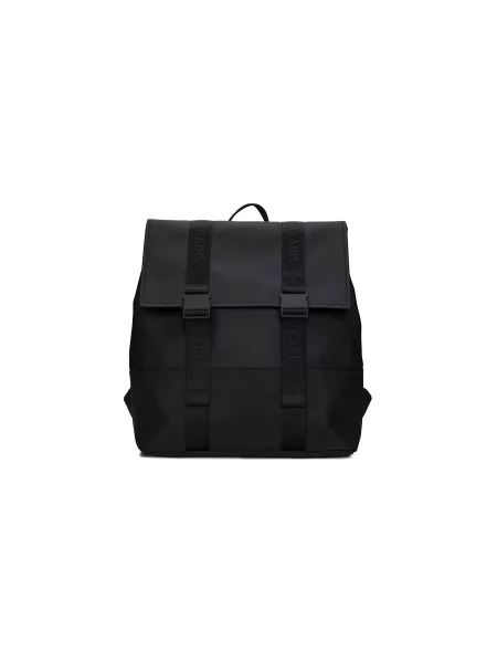 Rains Trail MSN Bag Black Unisex Plecaki i torby Rains Size: One size czarny