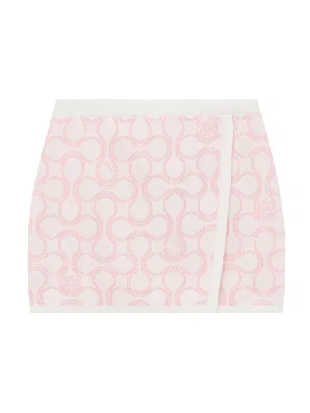 Spódnica mini Casablanca kopertowa różowa