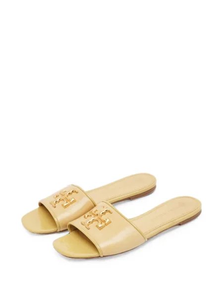 Sandale Tory Burch fără toc galben