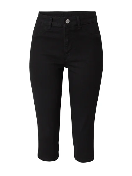 VILA Jeans VIJeggy denim negru
