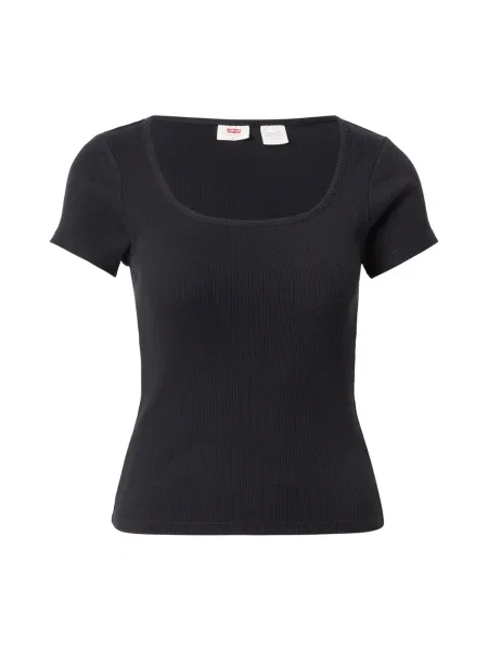 LEVI'S ® Tricou Essential Square Neck Tee' negru