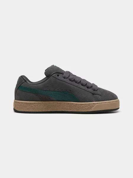 Жіночі Кеди низькі PUMA Suede Xl комбінований верх сірий