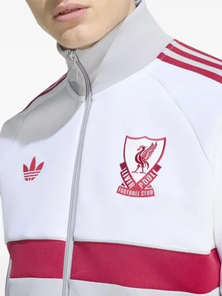 Geacă Adidas cu broderie alb