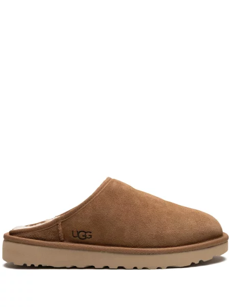 Papuci de casă Ugg din piele de căprioară slip-on maro