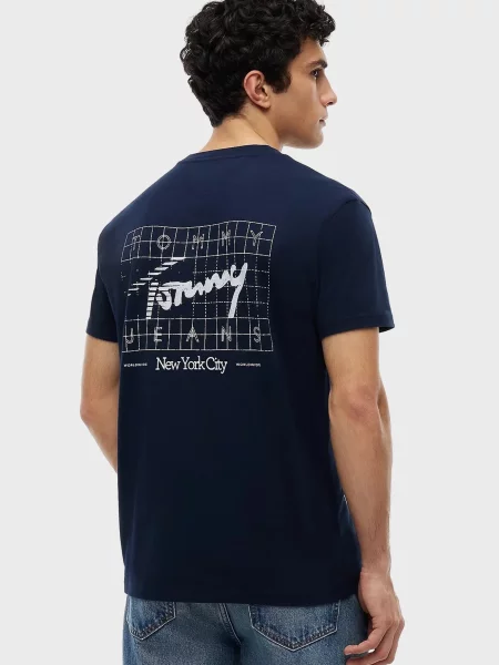 Футболка Tommy Jeans синя