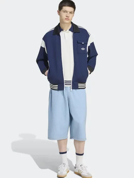 Kurtka Adidas Originals do biegania granatowa