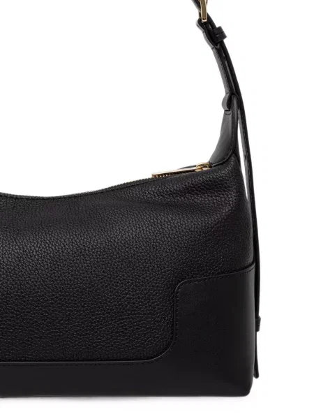 Geantă Michael Michael Kors din piele cu autograf maro