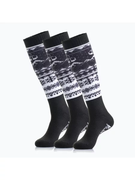 Скиорски чорапи Surfanic Pro Tech Fairisle black черно