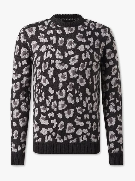 C&A Светр Білий/чорний білий