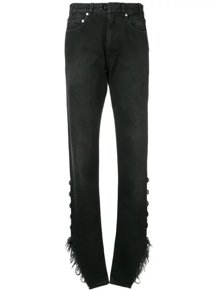 Дънки Olivier Theyskens с разкъсвания черно