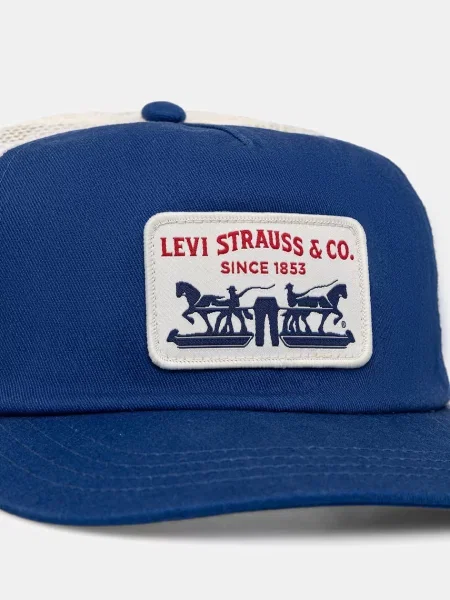 Levi's čiapka so šiltom PRESIDIO modrá