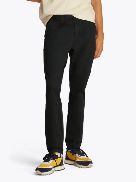 Tommy Jeans Pantaloni eleganți AUSTIN' negru