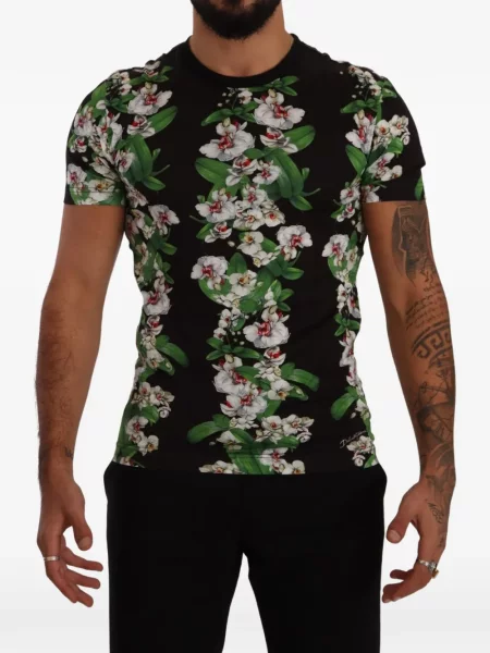 Tricou Dolce & Gabbana cu imagine negru