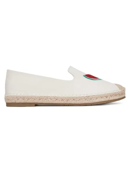 Espadryle białe