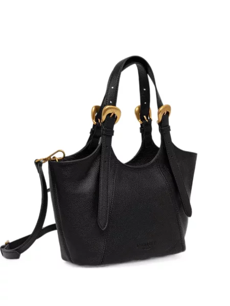 Geantă shopper Twinset cu cataramă negru