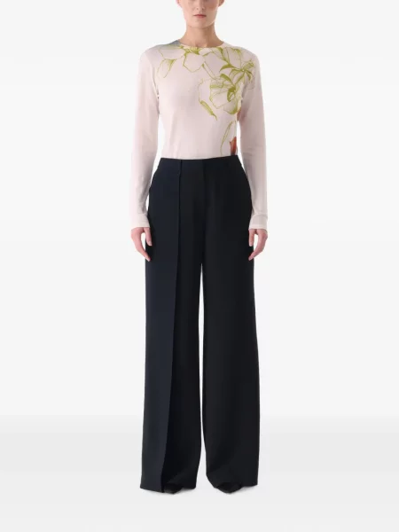 Pulover Jason Wu Collection cu model floral cu imagine