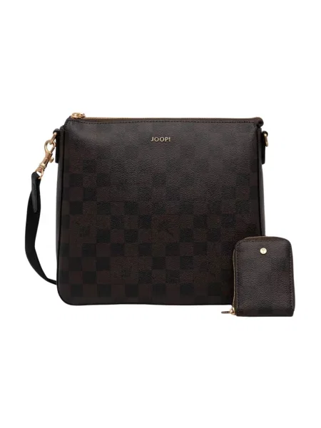 Joop! torebka crossbody z imitacji skóry Cortina Piazza Jasmina brązowa
