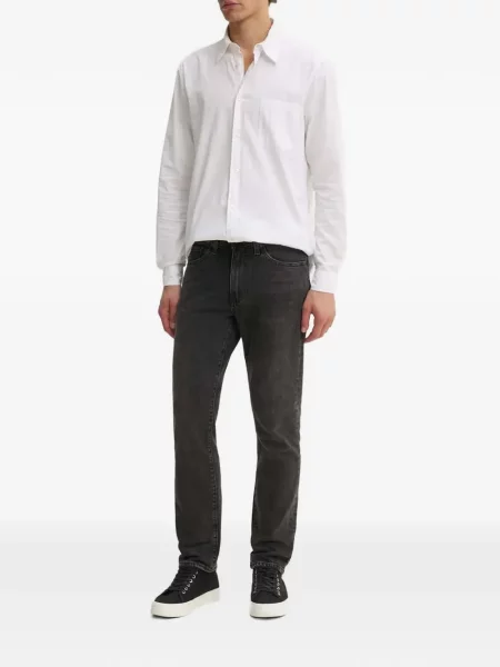 Cardigan Levi's® de catifea cord cu glugă cu buzunare cu nasturi negru