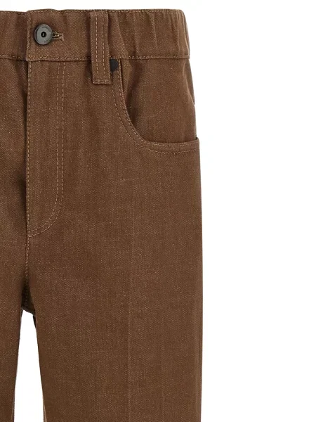 Τζιν Brunello Cucinelli καφέ