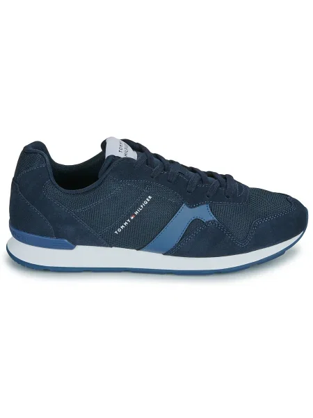 Pantofi Tommy Hilfiger din piele albastru