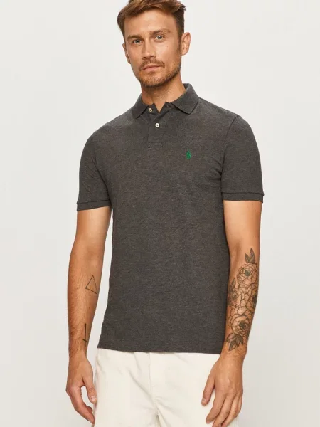 Polo Ralph Lauren Polo tričko šedé