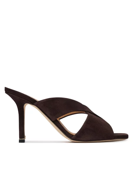 Шльопанці BOSS Charlize Samule коричневий