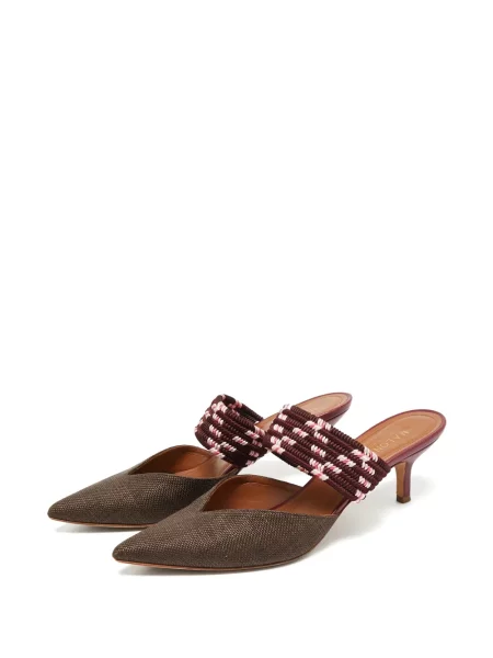 Papuci tip mules Malone Souliers maro