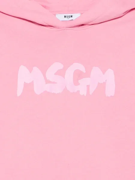 Hanorac cu glugă copii Msgm roz