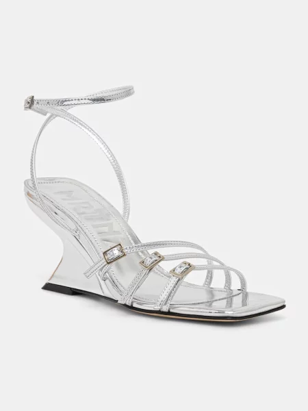 Souliers Martinez sandale wedges din piele EDEN