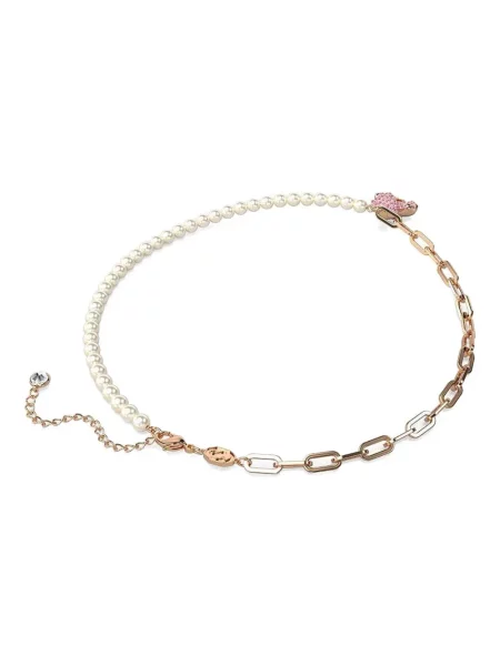 Colier Swarovski teddy roz