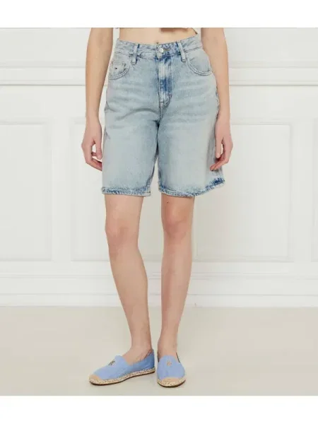 Tommy Jeans De blugi pantaloni scurți MIA | Relaxed fit albastru