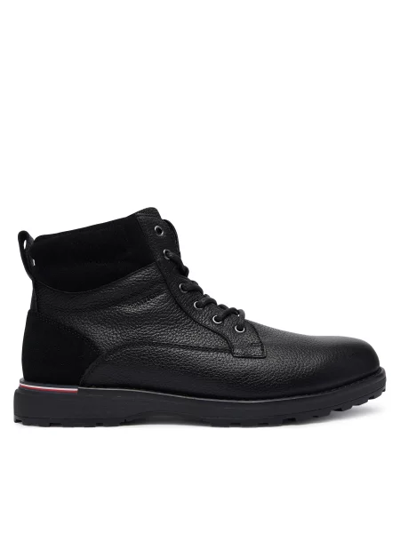 Tommy Hilfiger Gležnjarji Corporate W črna