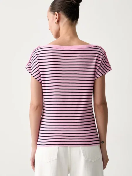 Tommy Hilfiger T-shirt fioletowa