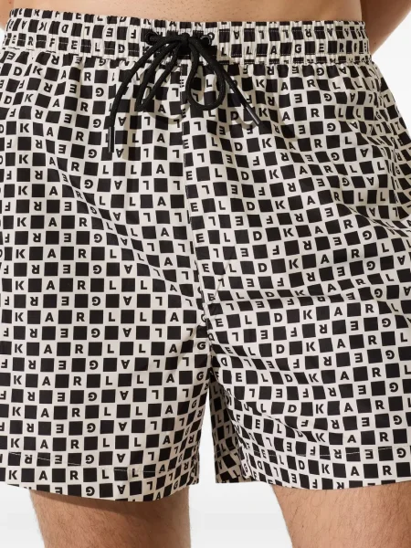 Slip de baie Karl Lagerfeld negru