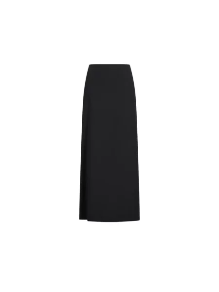 Spódnica Jil Sander wełniana czarna