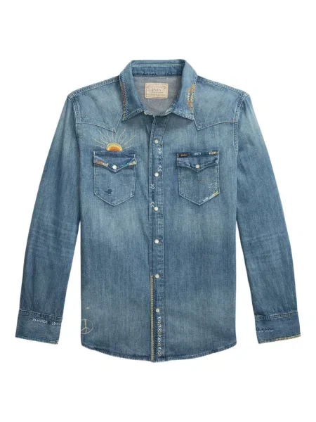 Șosete Polo Ralph Lauren de in cu broderie în carouri roșu