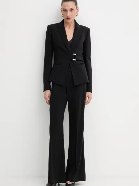 Patrizia Pepe Pantaloni | flare fit negru