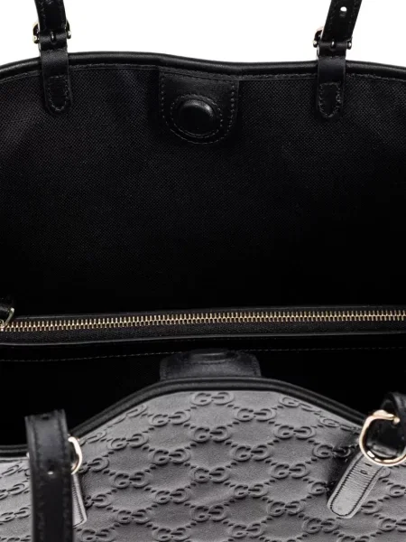 Geanta de piele Gucci din piele negru