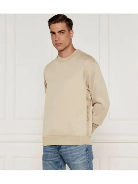 Calvin Klein Jeans Pulóver bézs